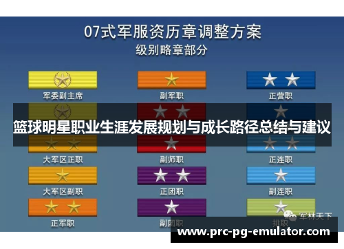 篮球明星职业生涯发展规划与成长路径总结与建议